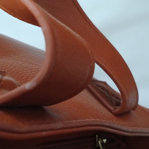 Wild Fable Purse Tan Leather Crossbody Bag - Picture 4 of 7